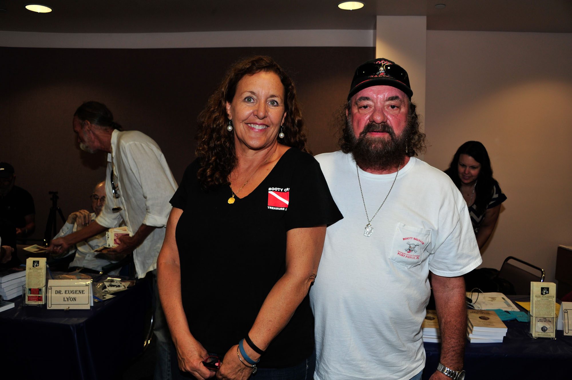 Rick and Lisa Schmitt of the Fort Pierce Booty Salvage Company