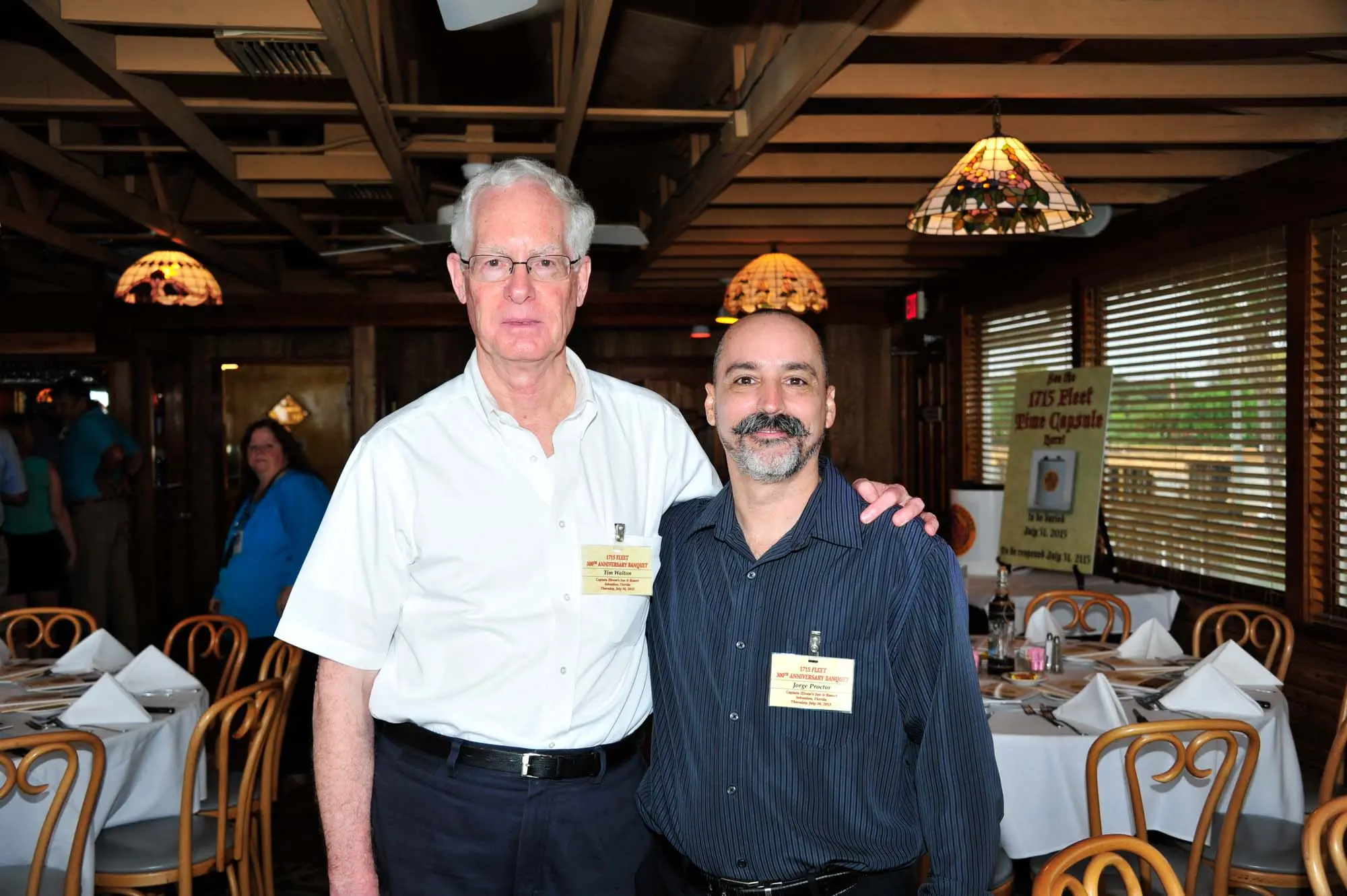 Dr. Timothy Walton and researcher Jorge Proctor