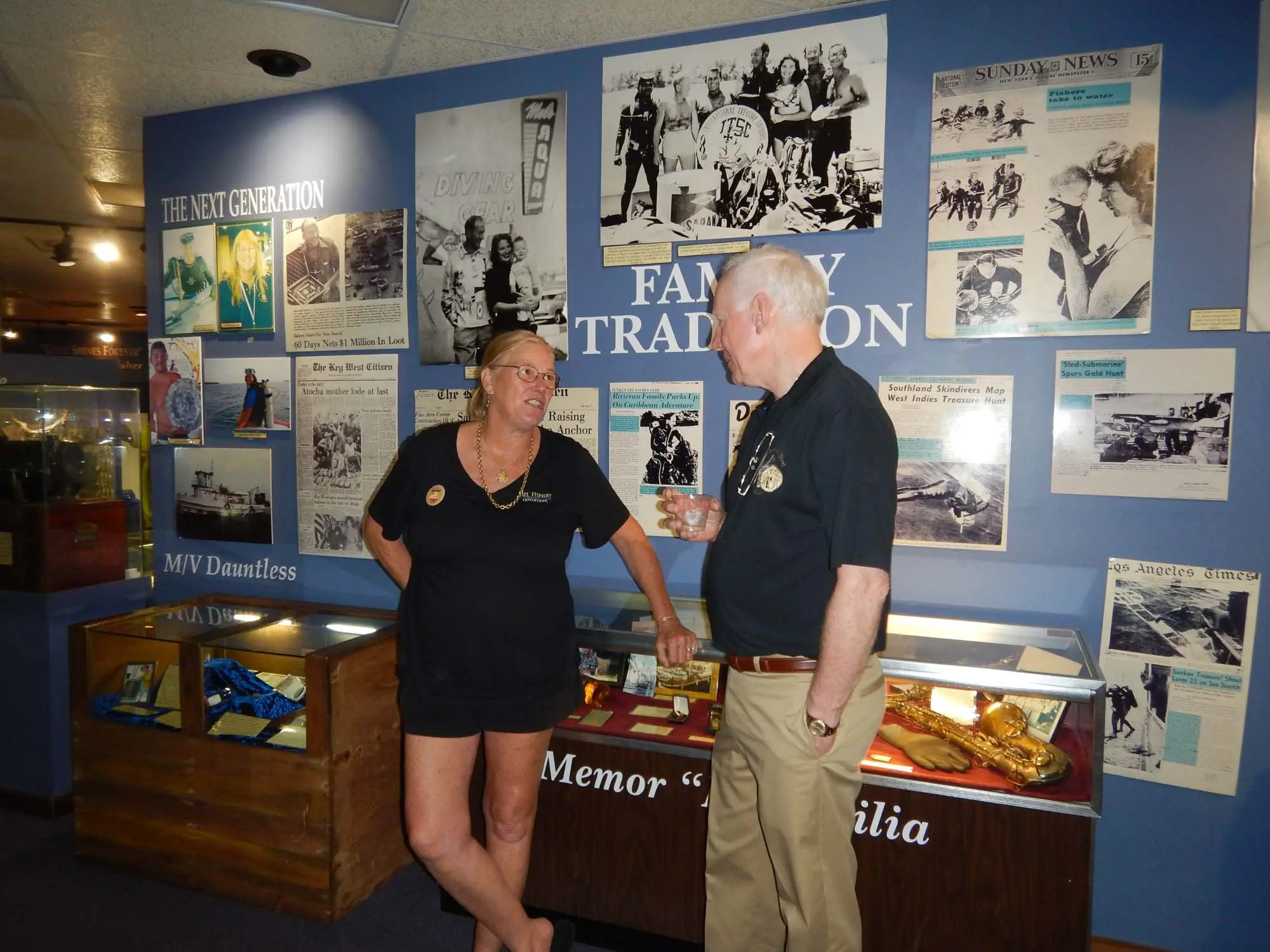 Taffi Abt and Dave Crooks talk treasure