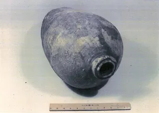 Dragon chain and whistle found by Rex Stocker - 1715 Fleet beach find, 1960